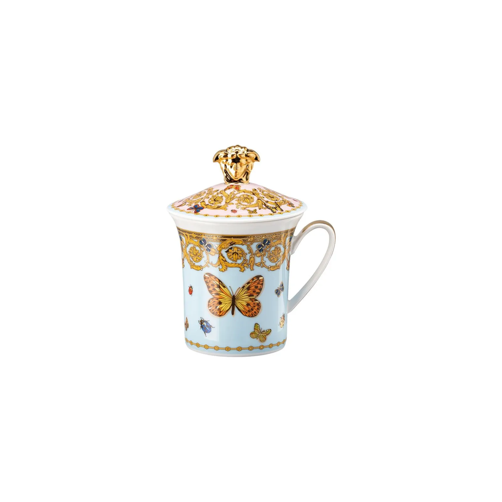 Discount Versace Becher mit Deckel / 30 Years