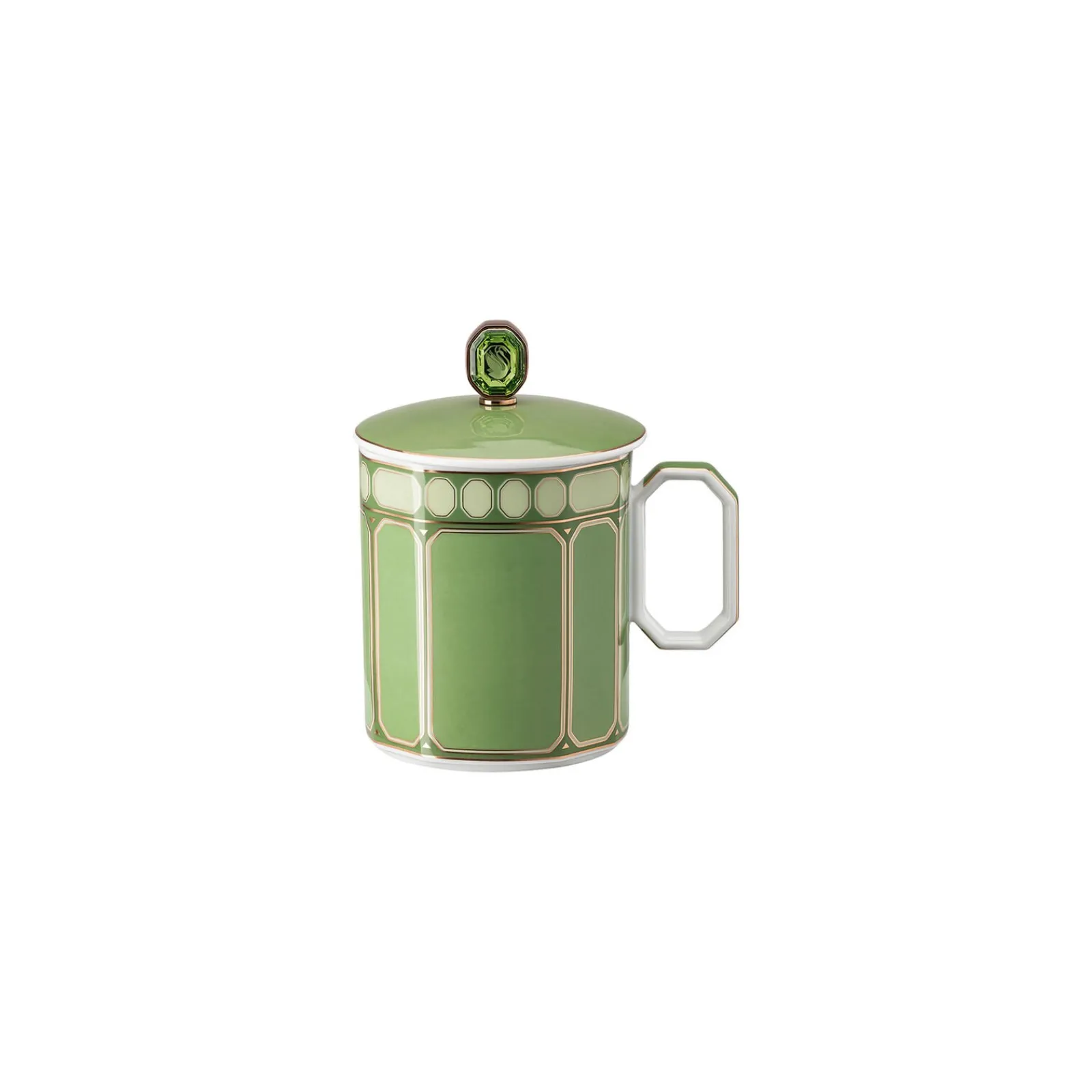 Sale Swarovski x Rosenthal Becher mit Henkel mit Deckel