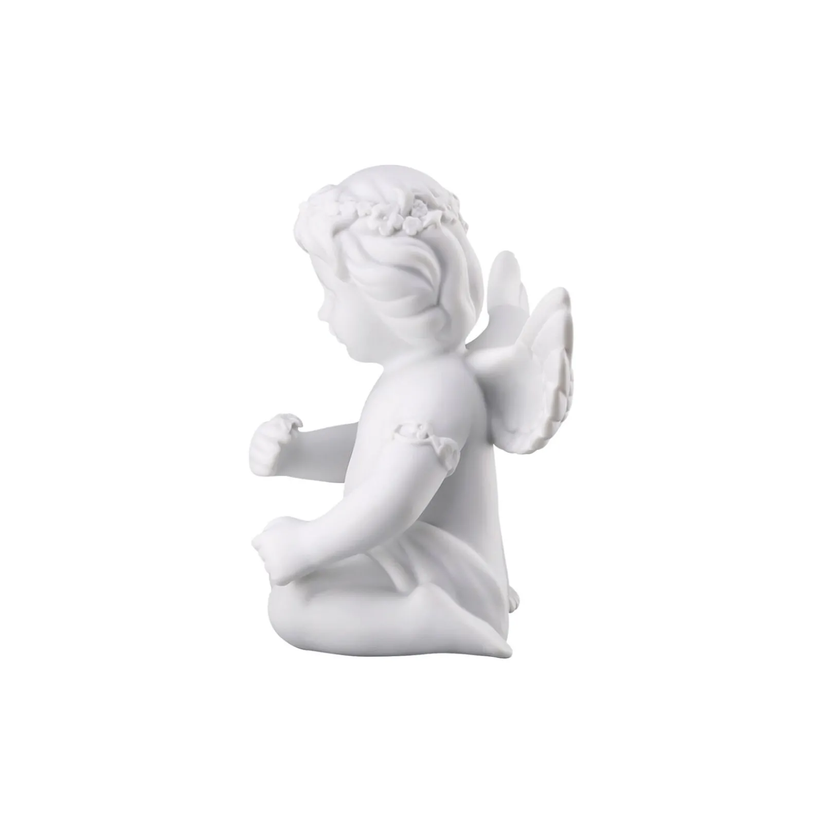 Hot Rosenthal Engel mit Blumenkranz