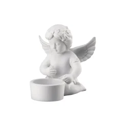 Hot Rosenthal Engel mit Blumenkranz