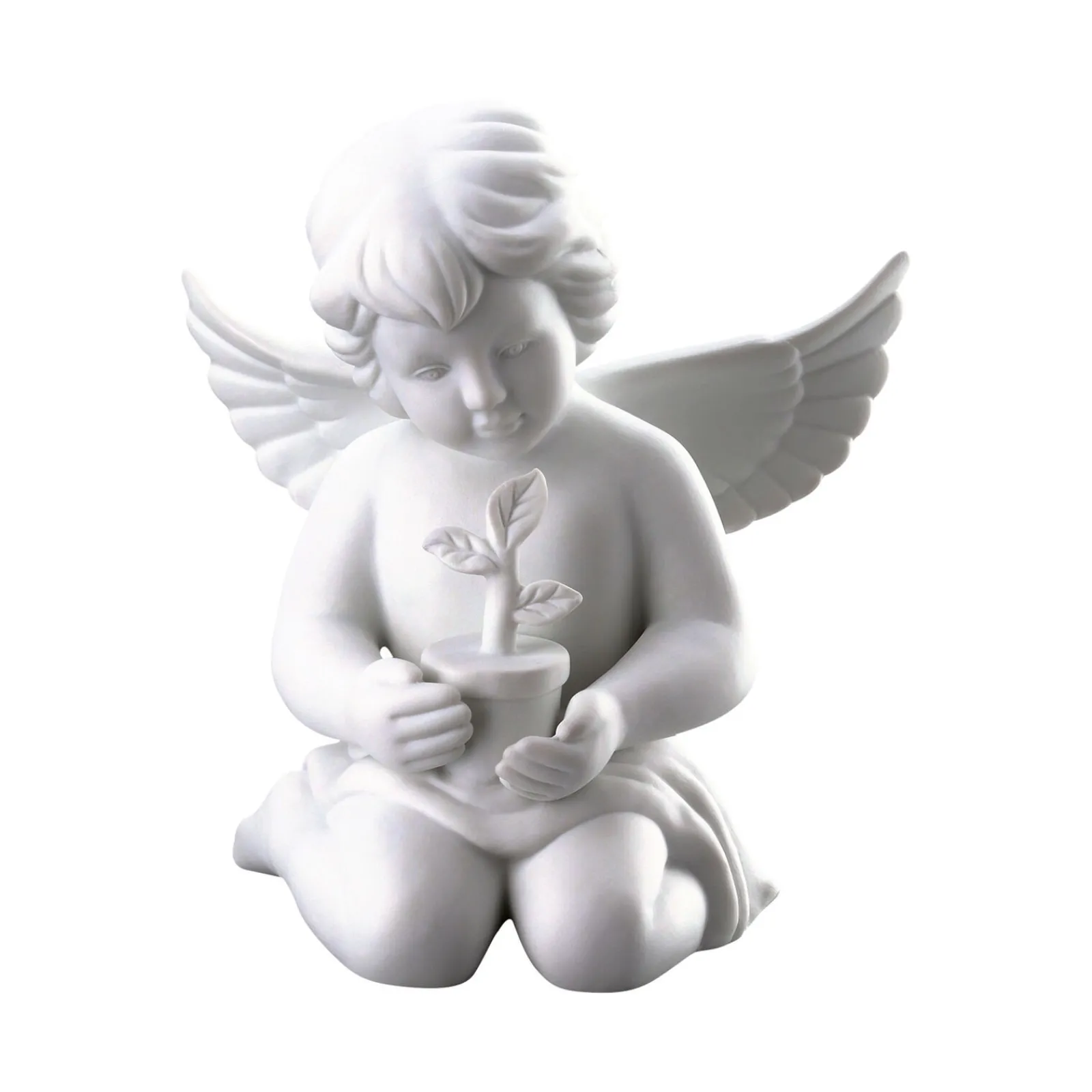 Clearance Rosenthal Engel mit Blumentopf