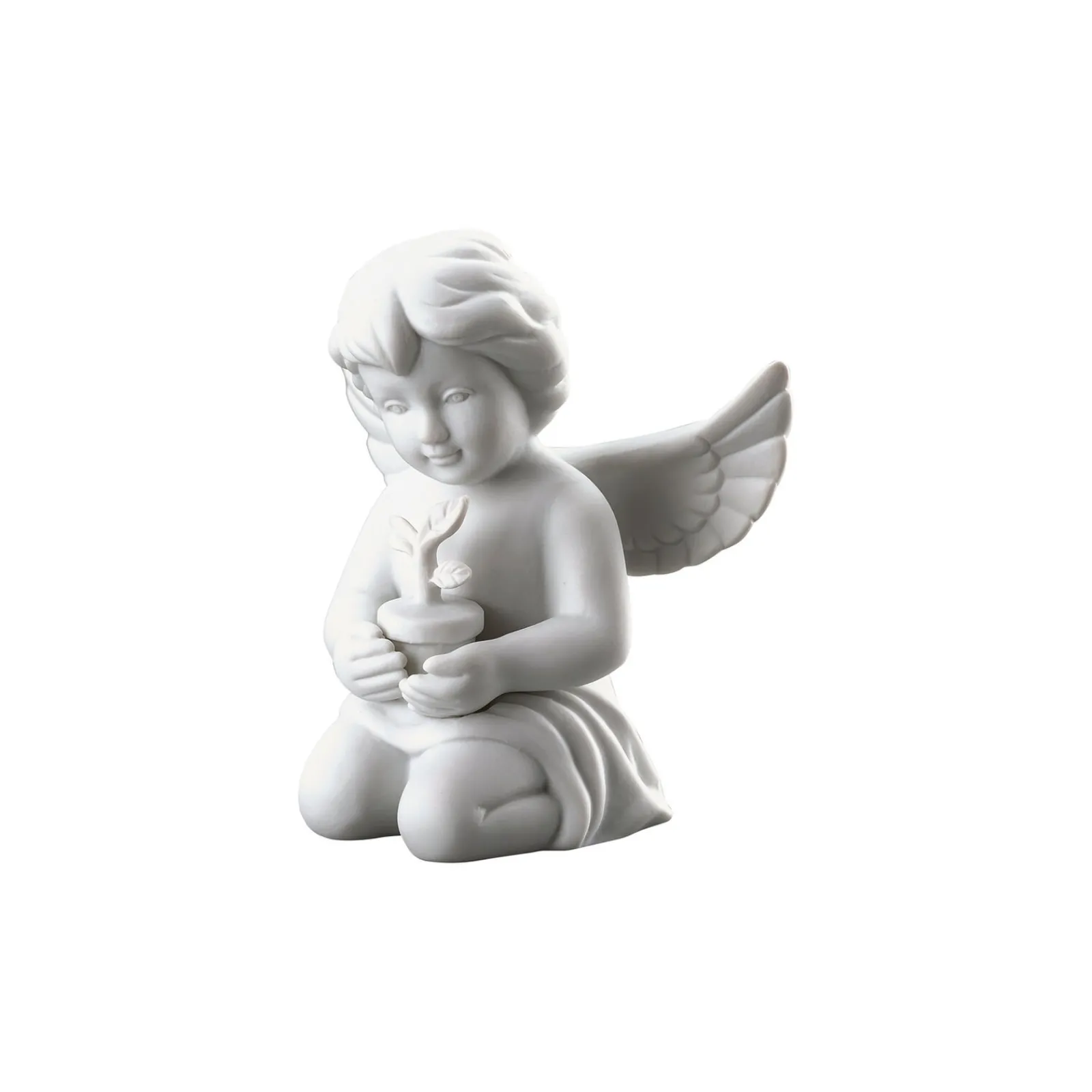 Hot Rosenthal Engel mit Blumentopf