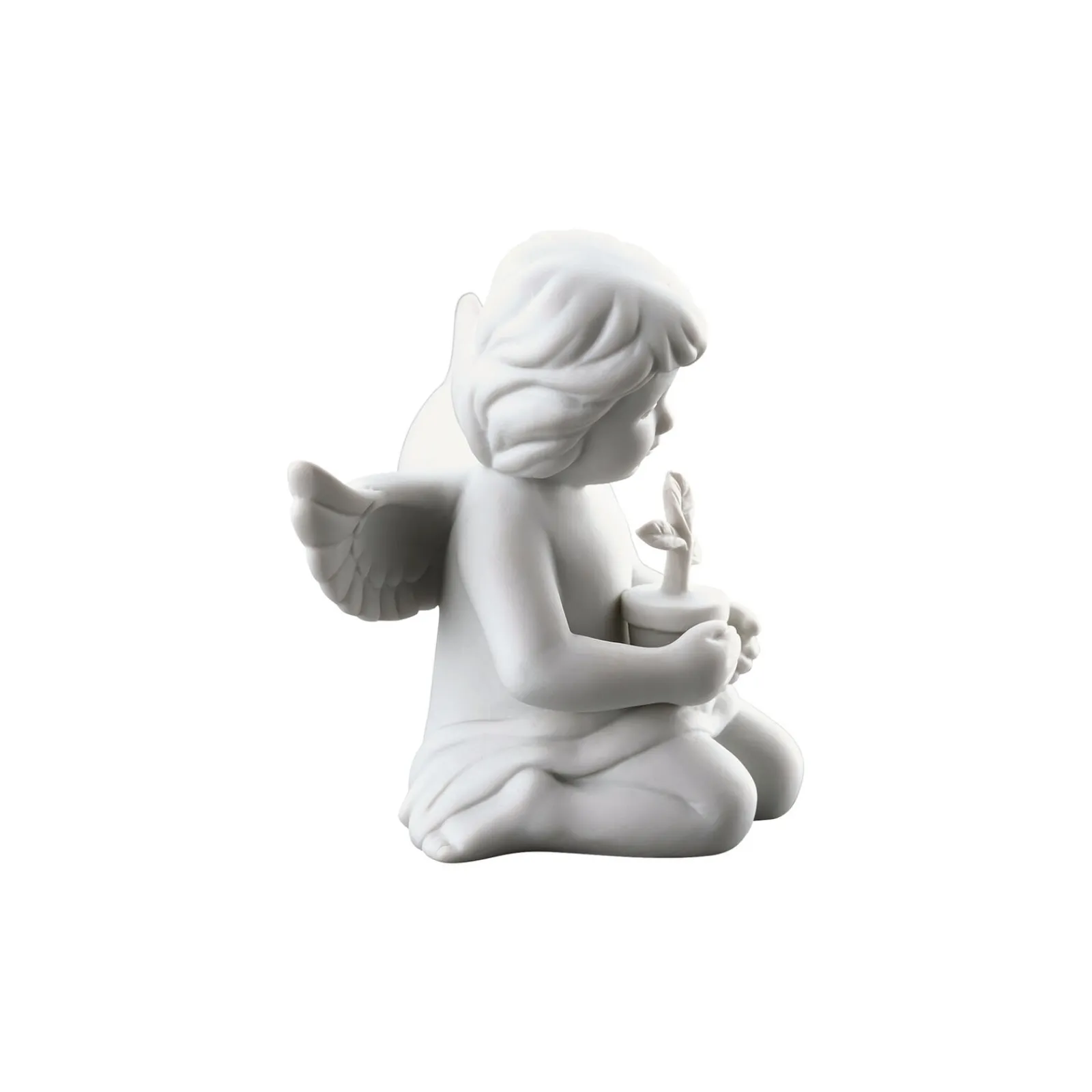 Hot Rosenthal Engel mit Blumentopf