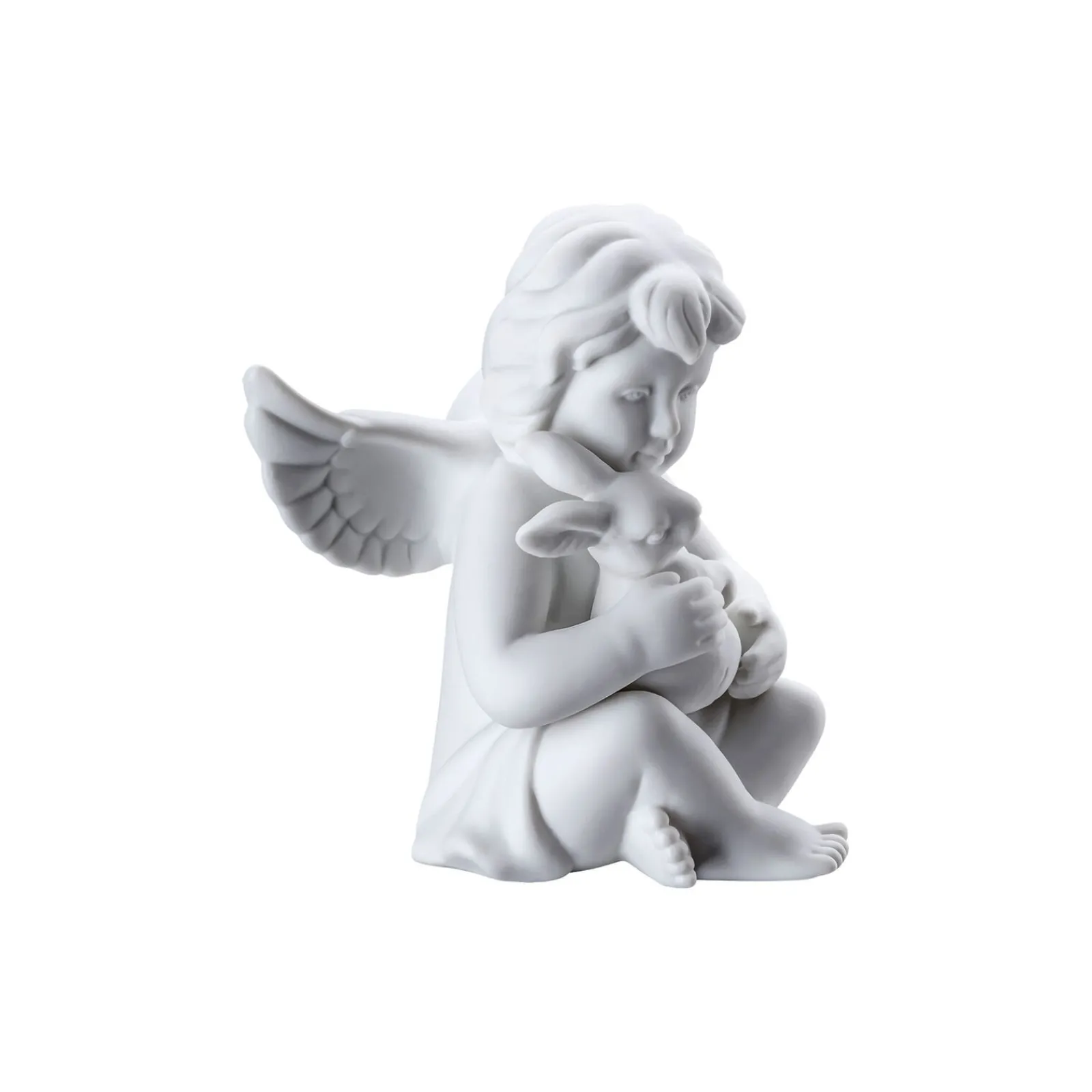 Best Rosenthal Engel mit Hase