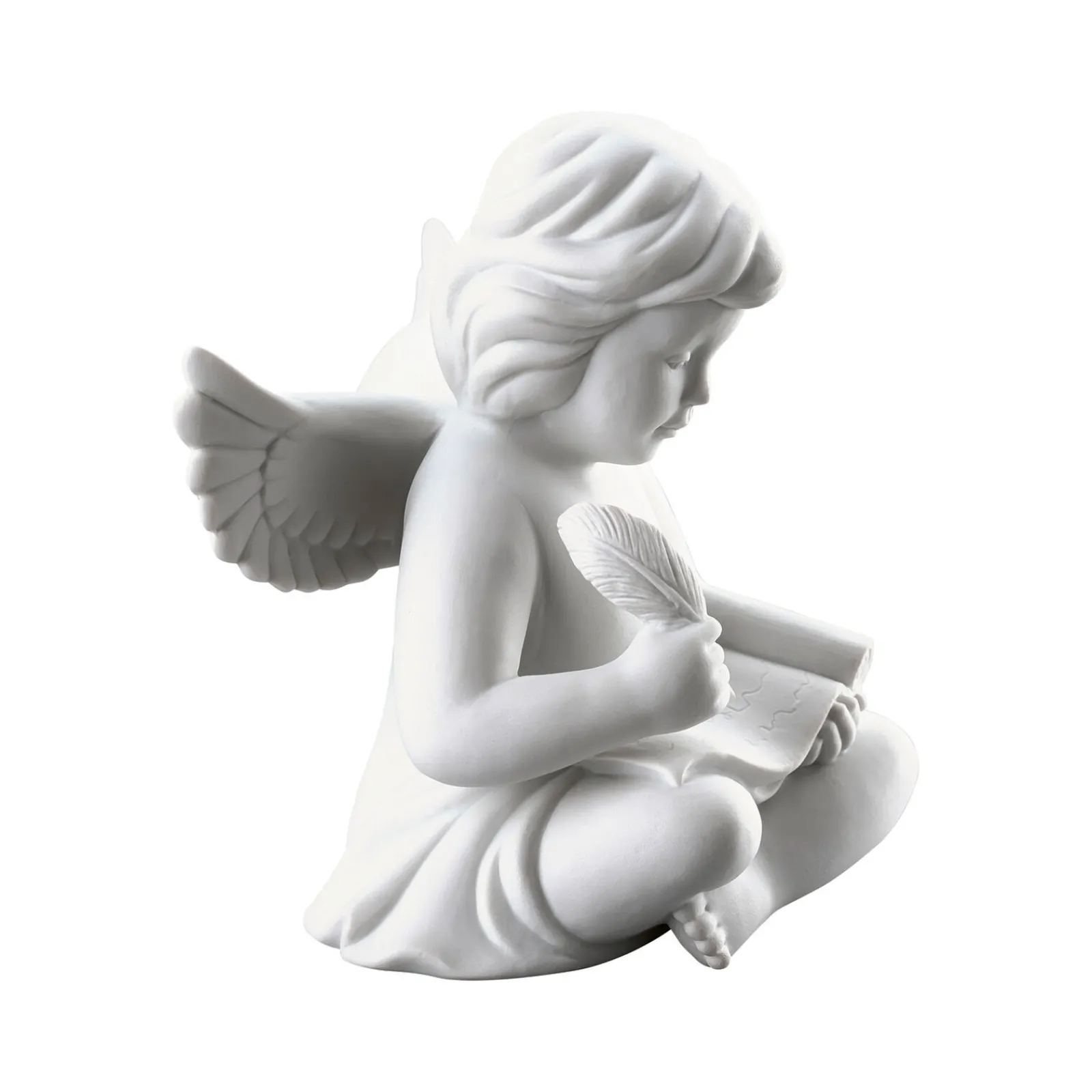 Best Rosenthal Engel mit Schriftrolle