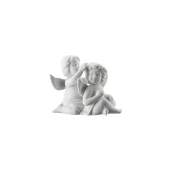 Rosenthal Engelpaar mit Blumenkranz