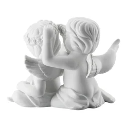 Rosenthal Engelpaar mit Blumenkranz