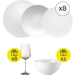 Sale Rosenthal Ikonisches Tafelservice für 8, 24-tlg. Geschirr-Set mit Geschenk