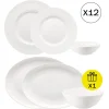 Outlet Rosenthal Klassisches Tafelservice für 12, 36-tlg. Geschirr-Set mit Geschenk