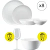 Sale Rosenthal Modernes Tafelservice für 8, 32-tlg. Geschirr-Set mit Geschenk