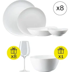 Sale Rosenthal Modernes Tafelservice für 8, 32-tlg. Geschirr-Set mit Geschenk