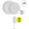 Sale Rosenthal Modernes Tafelservice für 6, 18-tlg. Geschirr-Set mit Geschenk