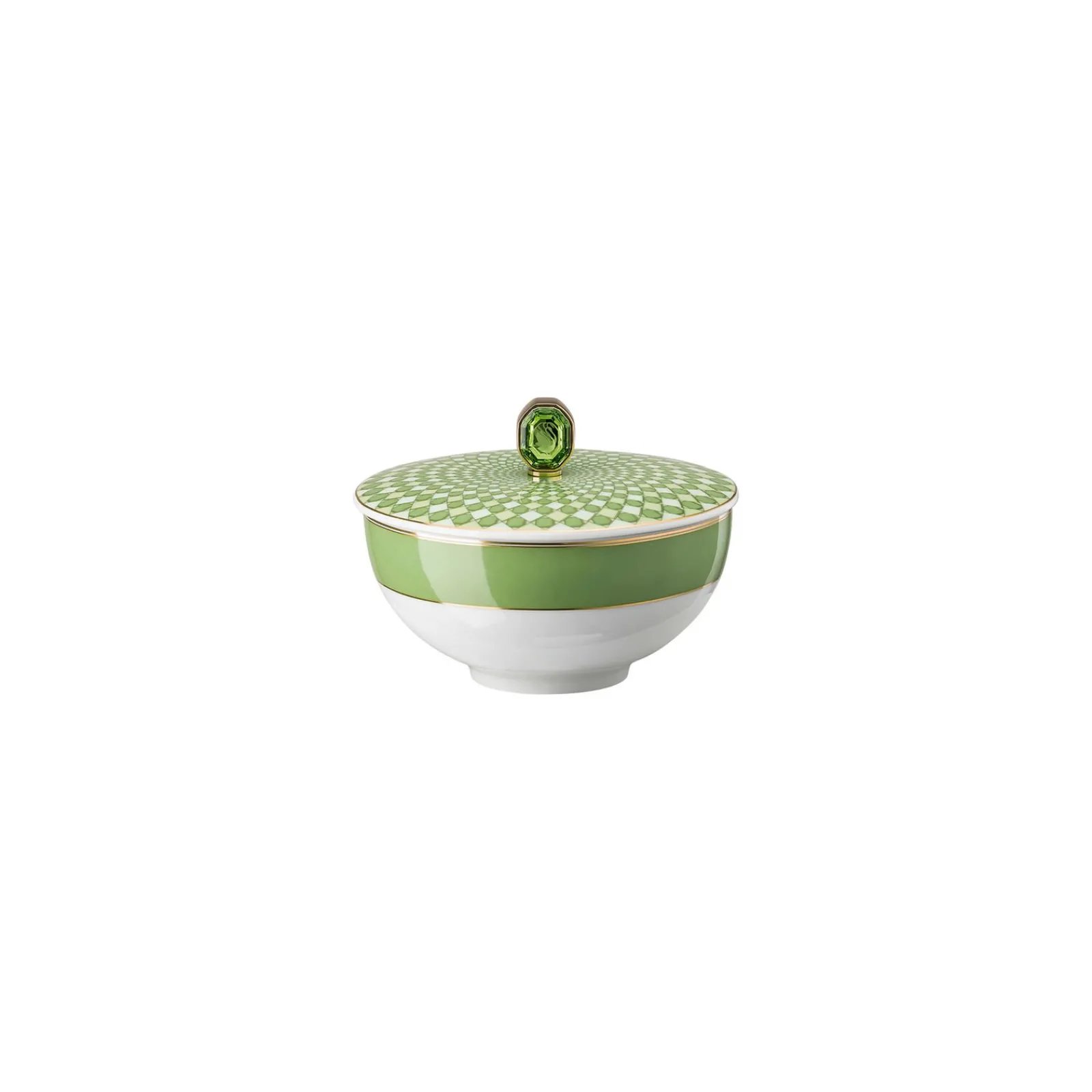 Hot Swarovski x Rosenthal Reisschale 12 cm mit Deckel
