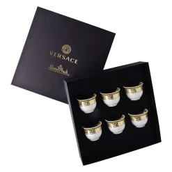 Clearance Versace Set 6 Becher klein ohne Henkel