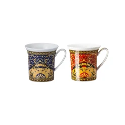 New Versace Set 2 Becher mit Henkel