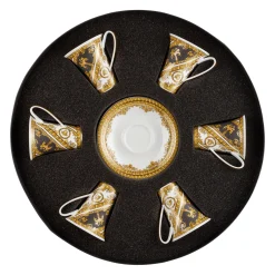 Versace Set 6 Espresso-/Mokkatassen