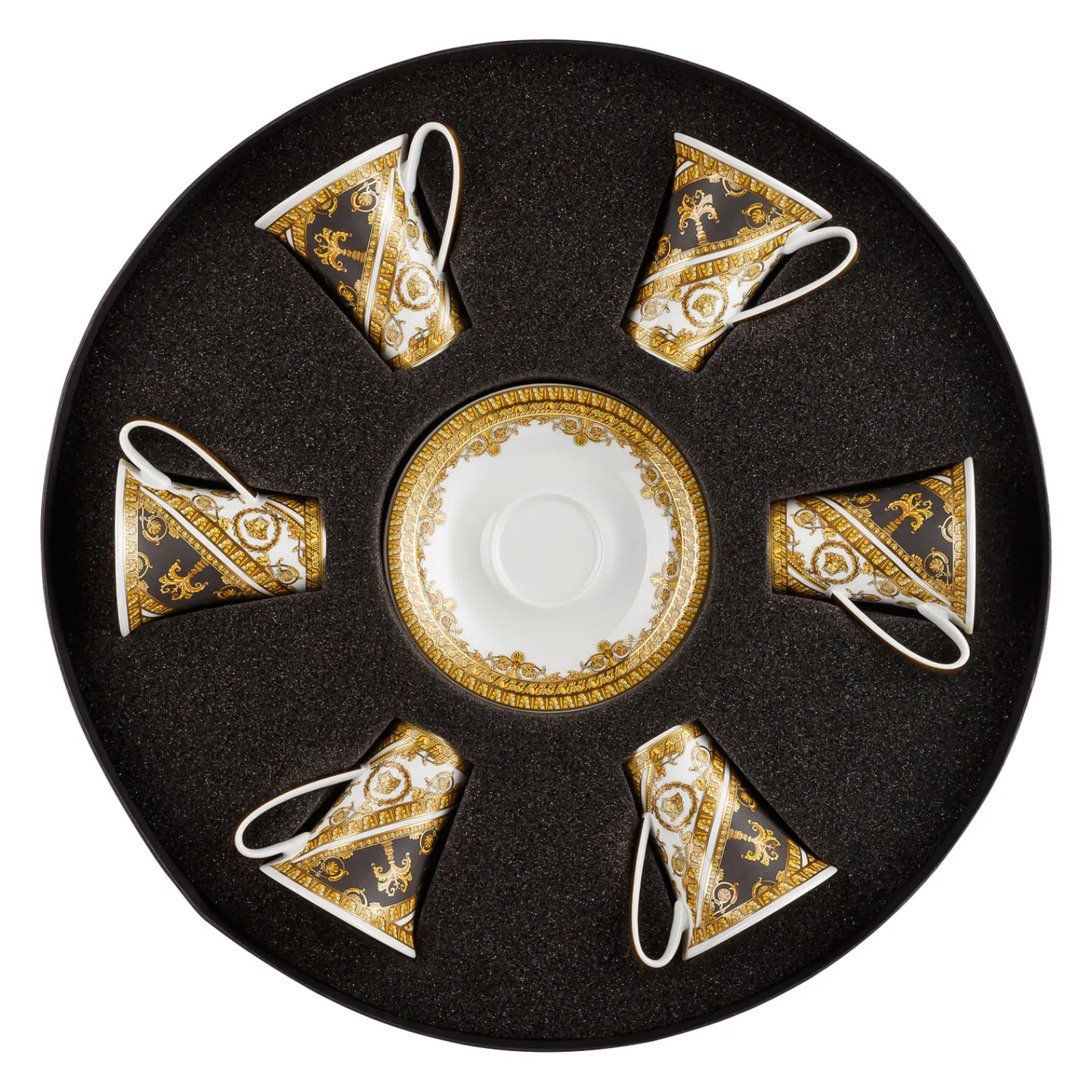 Versace Set 6 Espresso-/Mokkatassen