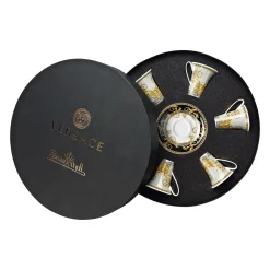 Hot Versace Set 6 Espresso-/Mokkatassen