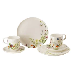 Rosenthal Set 6-tlg. mit Bechern und Couptellern