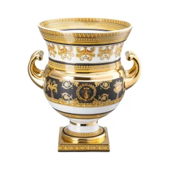 Sale Versace Vase auf Fuß 33 cm