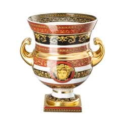 Versace Vase auf Fuß 33 cm