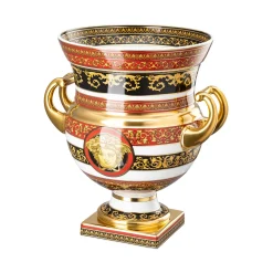 Versace Vase auf Fuß 33 cm