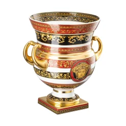Versace Vase auf Fuß 33 cm