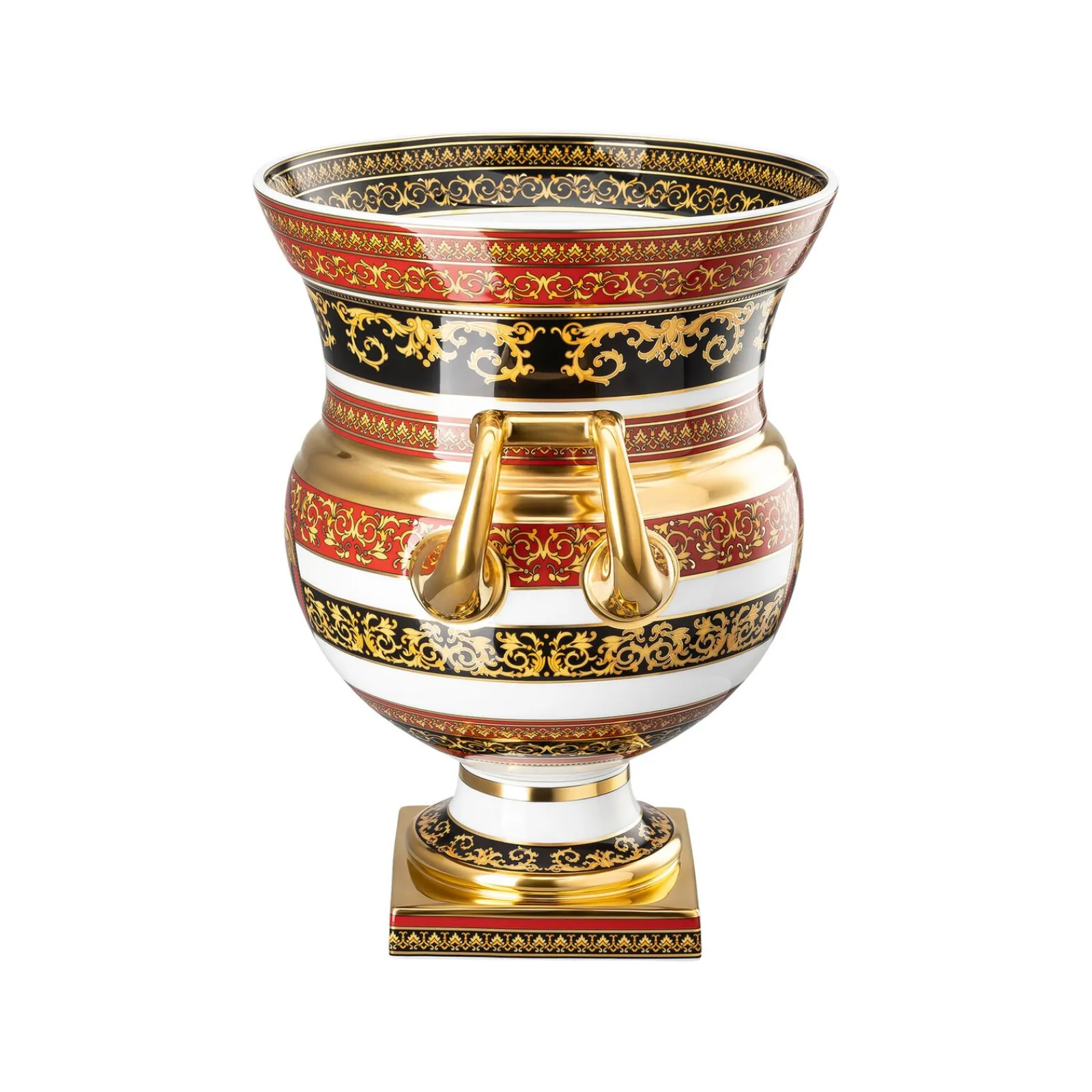 Versace Vase auf Fuß 33 cm